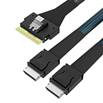 SlimSAS SFF-8654 8iתOculink 2SFF-8611 4i Ч����������̱���������